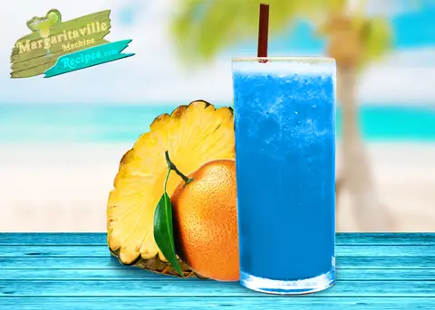 Blue Colada frozen drink