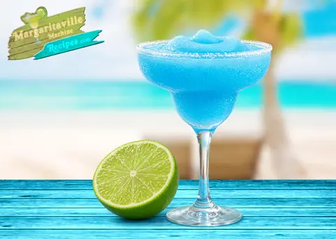 Blue Margarita frozen drink