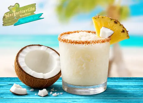 Coconut Margarita frozen drink