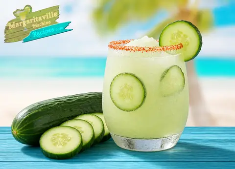 Cucumber Margarita frozen drink