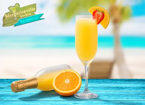 Frozen Mimosa frozen drink