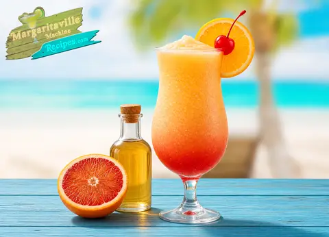 Frozen Tequila Sunrise frozen drink