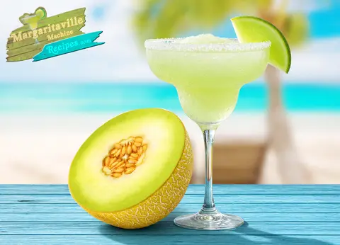 Honeydew Margarita frozen drink