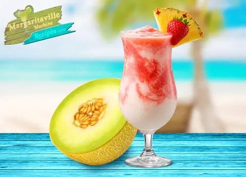 Lava Flow frozen drink