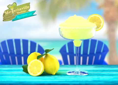 Lemonade Vodka Slush frozen drink