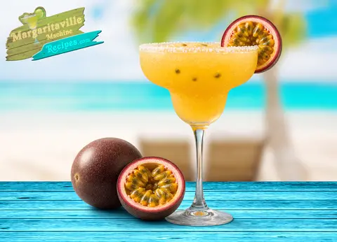 Passion Fruit Margarita frozen drink
