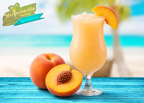 Peach Daiquiri frozen drink
