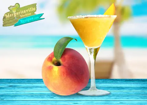 Peachy Ginger Rita frozen drink