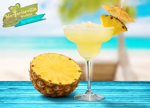 Pineapple Margarita frozen drink