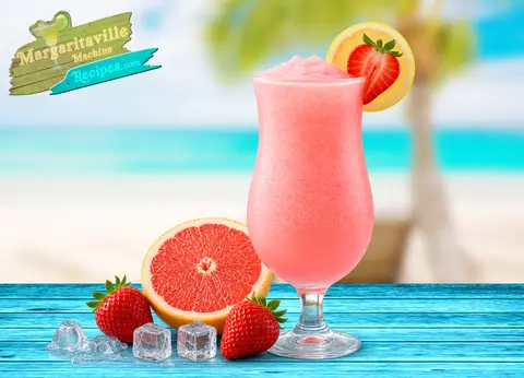 Pink Lemonade Slush frozen drink