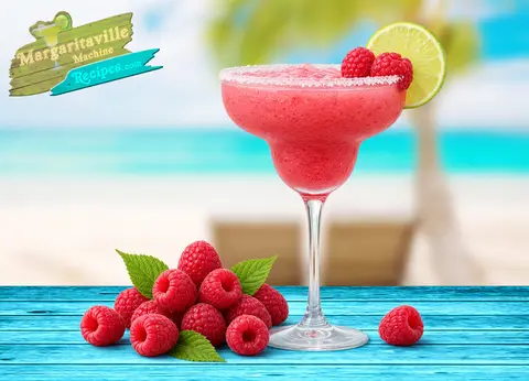 Raspberry Margarita frozen drink