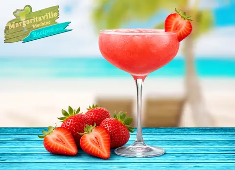 Strawberry Daiquiri frozen drink
