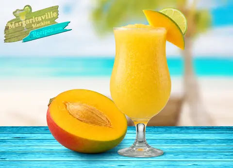 Virgin Mango Margarita frozen drink