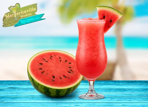 Watermelon Vodka Slush frozen drink